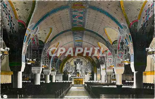 Cartes postales moderne La Basilique de Lisieux La Crypte Vue generale