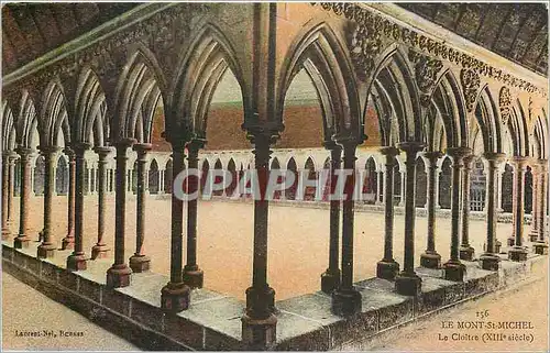 Cartes postales Le Mont St Michel Le Cloitre