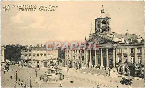 Cartes postales Bruxelles Place Royale
