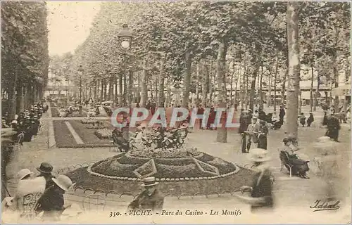 Cartes postales Vichy Parc du Casino Les Massifs