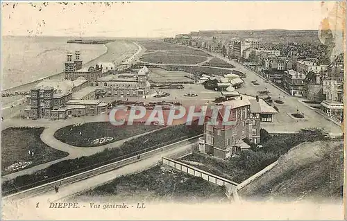 Cartes postales Dieppe Vue generale