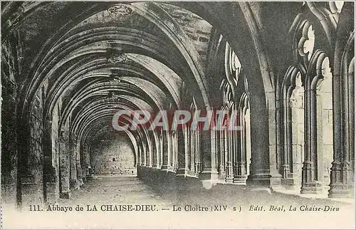 Ansichtskarte AK Abbaye de La Chaise Dieu Le Cloitre
