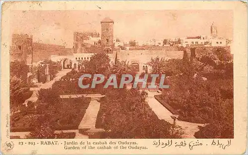 Ansichtskarte AK Rabat Jardin de la casbah des Oudayas