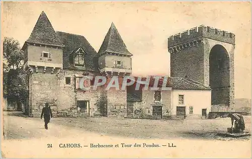 Ansichtskarte AK Cahors Barbacane et Tour des Pendus