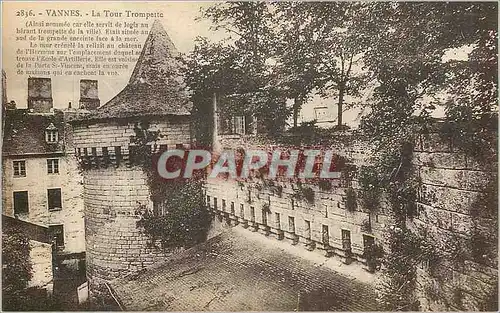 Cartes postales Vannes La Tour Trompette
