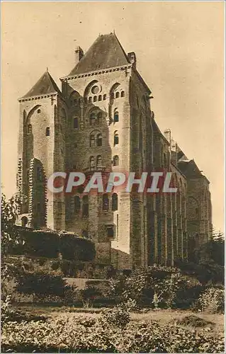 Cartes postales La Facade Est de l'Abbaye Saint Pierre de Solesmes