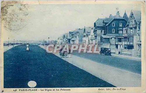 Cartes postales Paris Plage La Digue et les Pelouses