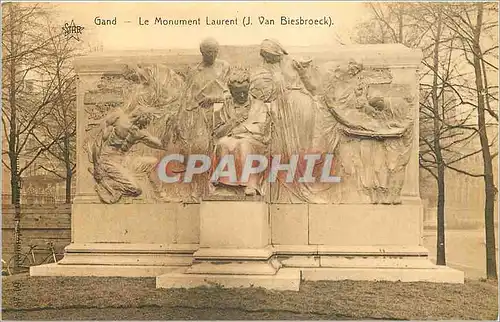 Ansichtskarte AK Gand Le Monument Laurent