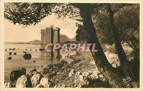 Ansichtskarte AK Iles de Lerins Saint Honorat L'ancien monastere fortifie