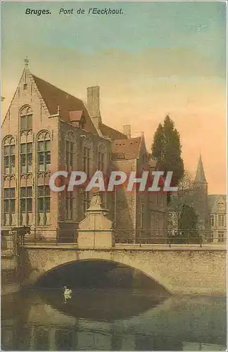 Cartes postales Bruges Pont de l'Eeckhout