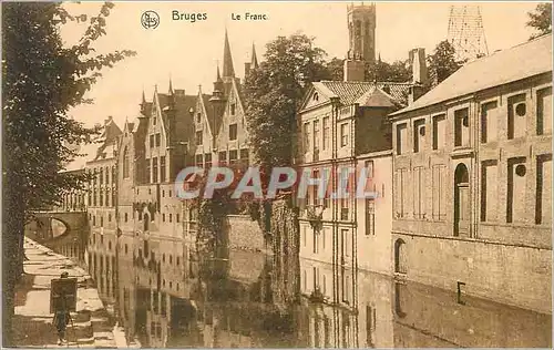 Cartes postales Bruges Le Franc