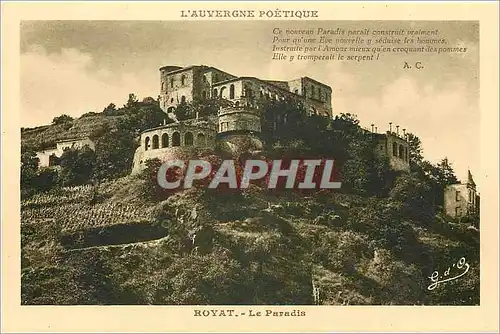 Cartes postales Royat Le Paradis