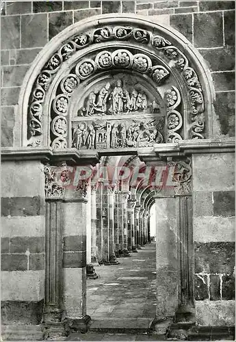 Moderne Karte Vezelay Yonne Eglise Abbatiale de la Madeleine