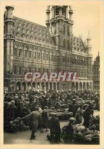 Ansichtskarte AK Bruxelles Grand Place Marche Matinal