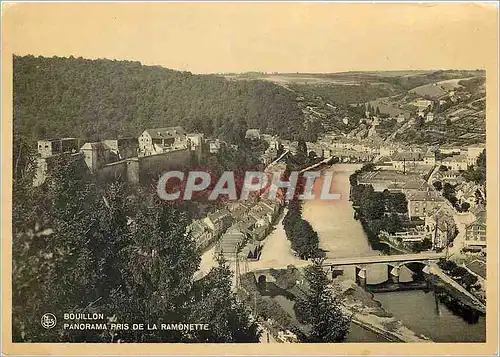 Cartes postales Bouillon Panorama pris de la Ramonette