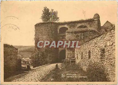 Cartes postales Bouillon Entree du Chateau