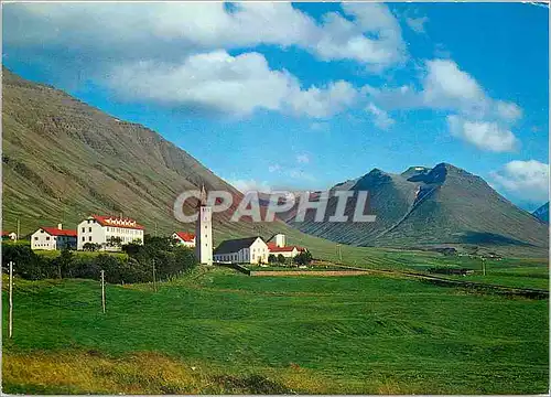 Cartes postales moderne Holar in Hjaltadalur North Iceland An episcopal see