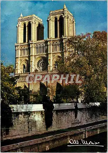 Cartes postales moderne Paris Notre Dame et la Seine