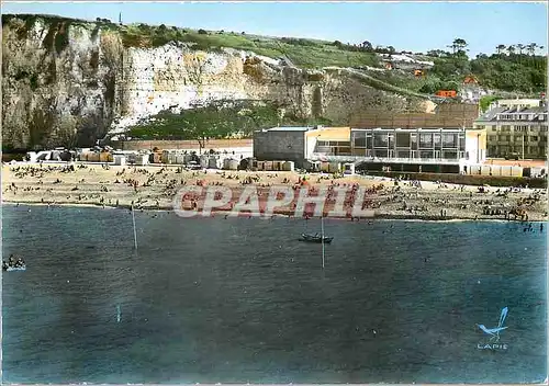 Cartes postales moderne Saint Valery en Caux Seine Maritime Le plage et le Casino