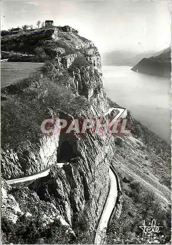 Cartes postales moderne Rocher de la Chambotte et Lac du Bourget