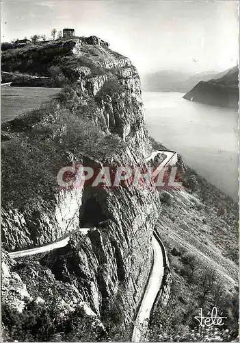 Moderne Karte Rocher de la Chambotte et Lac du Bourget