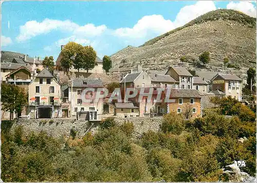 Moderne Karte Pont de Montvert Lozere Une vue sur le Quai