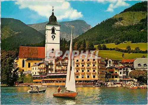 Cartes postales moderne St Wolfgang Weisses Rossi Salzkammergut