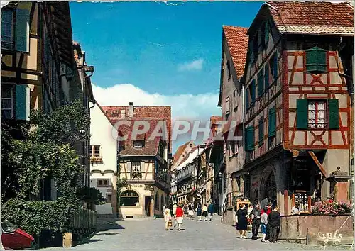 Moderne Karte Riquewihr Haut Rhin Rue du General de Gaulle