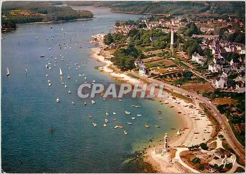 Cartes postales moderne Benodet Sud Finistere Son port de plaisance a l'embouchure