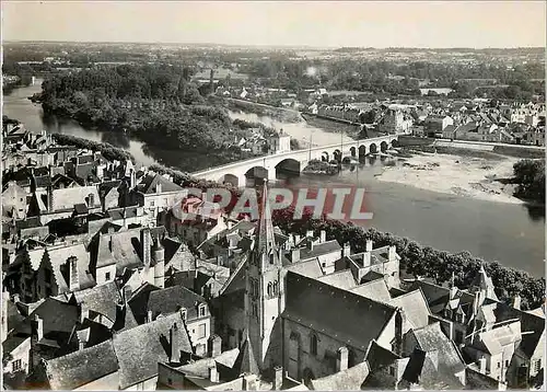 Cartes postales moderne Chinon I et L Vue generale sur la Ville