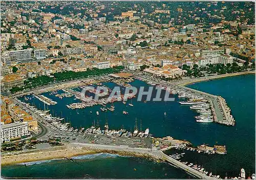 Cartes postales moderne Cannes Vue generale Le Port