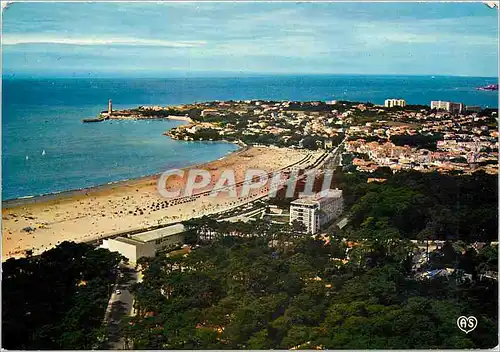 Cartes postales moderne Saint Georges de Didonne Ch Mme Vue d'ensemble La Plage et le Phare