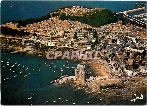 Cartes postales moderne Saint Servan La tour Solidor et le port