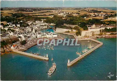 Moderne Karte Belle Ile en Mer Morbihan Le Palais et sa Citadelle