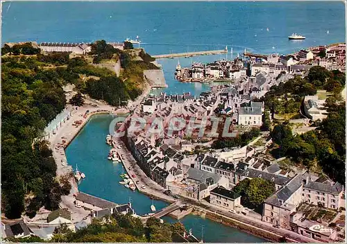 Cartes postales moderne Belle Ile en Mer Morbihan Vue generale aerienne du Palais