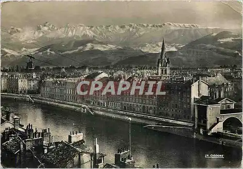 Cartes postales moderne Grenoble Vue generale