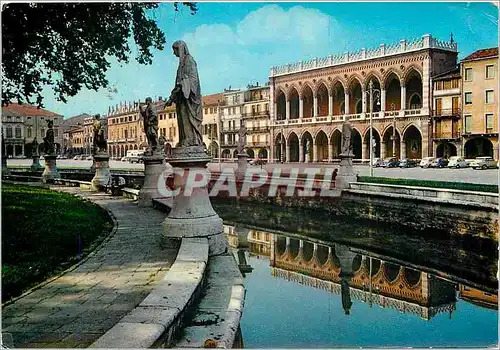 Moderne Karte Padova Prato della Valle Portique Amulea