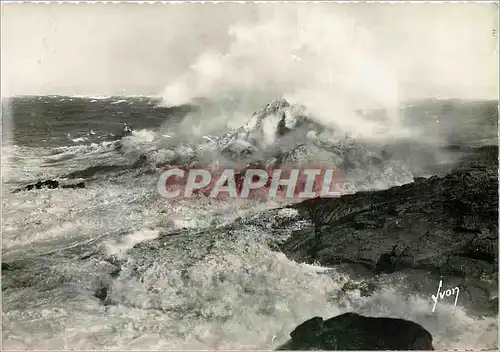 Cartes postales moderne Saint Guenole Finistere Tempete sur la cote