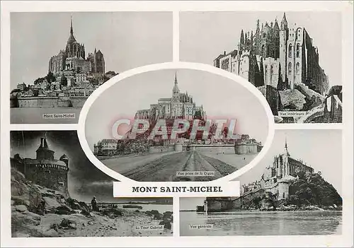 Cartes postales moderne Mont Saint Michel