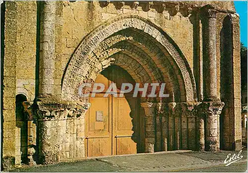 Cartes postales moderne Ile de Re Ars en Re Charente Maritime Le portail roman de l'eglise Saint Etienne