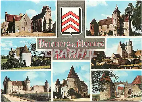 Cartes postales moderne Prieures et Manois de Peche Sainte Gauburge La Lubienere