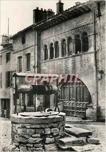 Moderne Karte Cluny S et L Maison Romane et Puits des Penitents