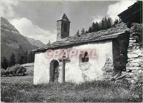 Moderne Karte Images de Chez nous Une vieille chapelle de montagne