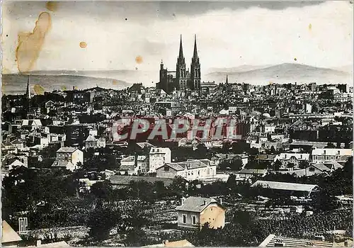 Cartes postales moderne Clermont Ferrand Vue generale prise des quatre routes