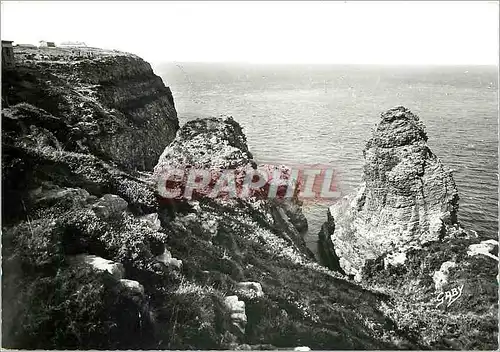 Moderne Karte Cap Frehel C du N Les falaises et rochers de la petite et grande Fauconniere