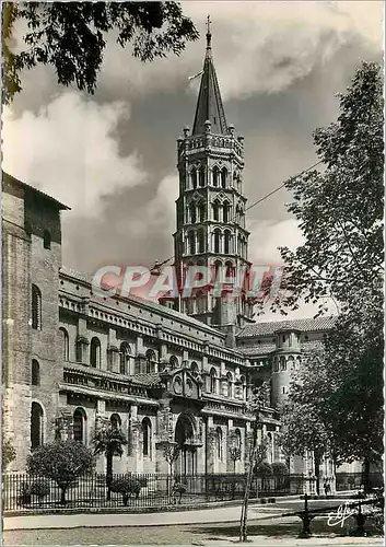 Cartes postales moderne Toulouse Clocher de la Basilique St Sernin