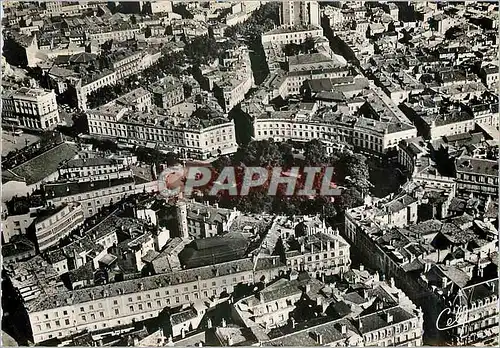 Moderne Karte Vue aerienne sur Toulouse Square Wilson