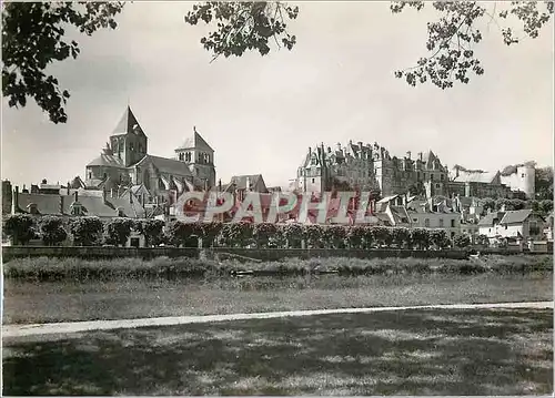 Moderne Karte Saint Aignan L et C L'Eglise et le Chateau