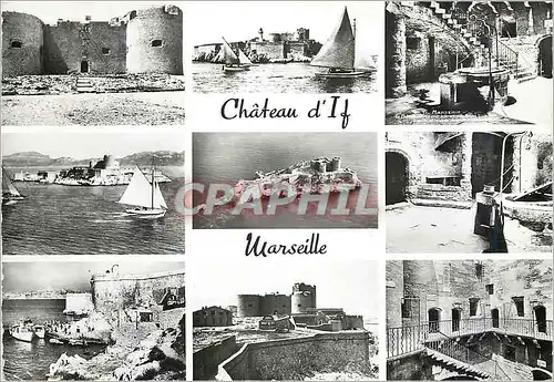 Cartes postales moderne Chateau d'If Marseille Le Donjon Vue generale Le Puits