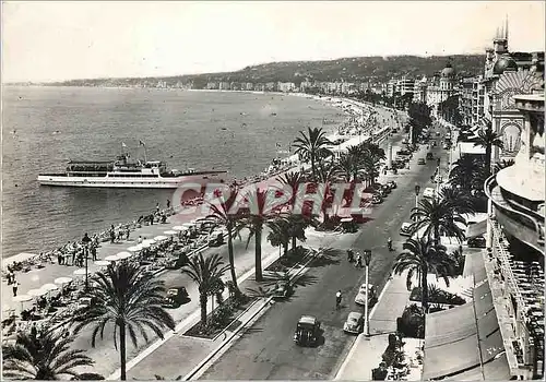 Cartes postales moderne La Cote d'Azur Nice La Promenade des Anglais